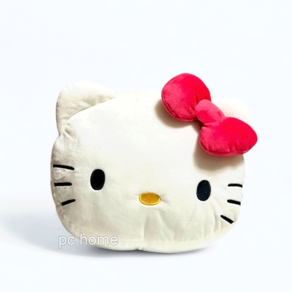 Sanrio 三麗鷗 【Hello Kitty】紅色蝴蝶結暖手抱枕