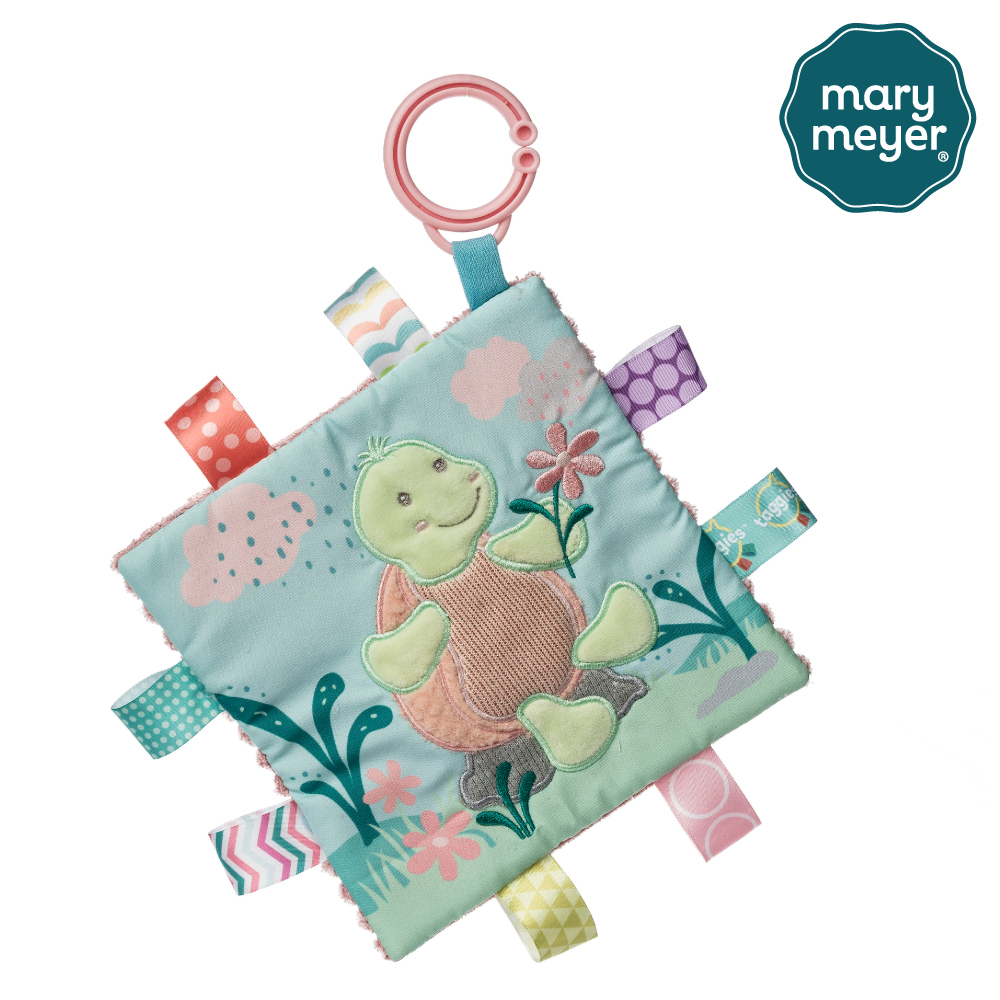 Mary Meyer 美國蜜兒 標籤動物安撫沙沙紙-甜美緹比龜