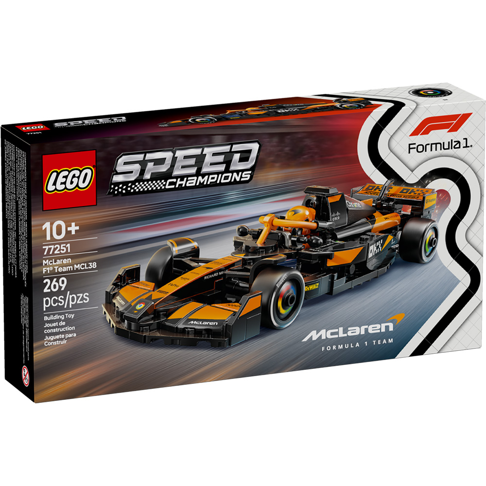 LEGO 樂高77251 202503 極速賽車系列- McLaren F1 Team MCL38 Race Car