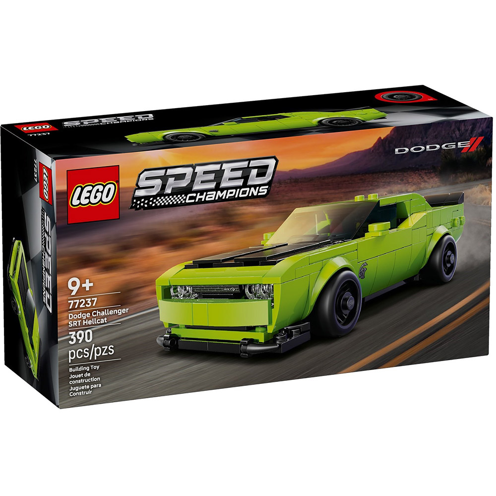 LEGO 樂高77237 202508 極速賽車系列- Dodge Challenger SRT Hellcat