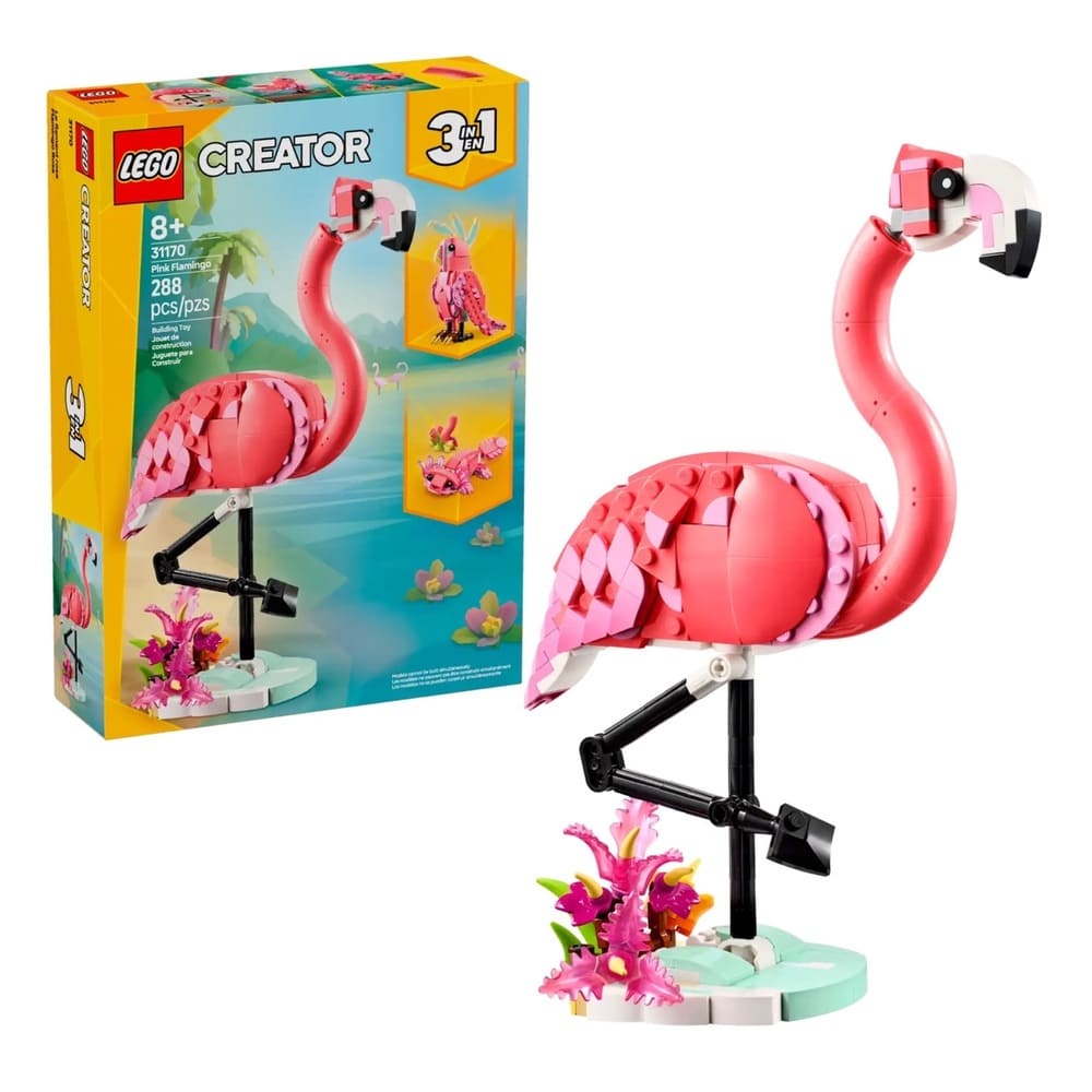 LEGO 樂高31170 粉紅紅鶴Pink Flamingo - PChome 24h購物