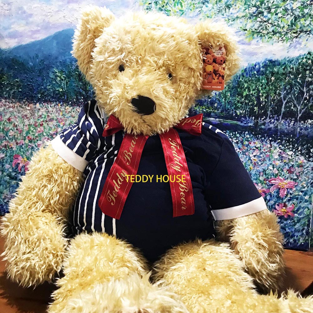 TEDDY HOUSE 泰迪熊 【TEDDY HOUSE泰迪熊】泰迪熊玩具玩偶公仔泰迪熊限量紀念皇宮黃金捲毛富傑王子泰迪熊(超特大)(附證書)