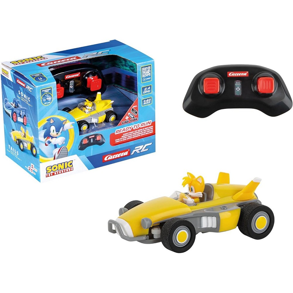 SONIC 音速小子1:43迷你遙控賽車-塔爾斯