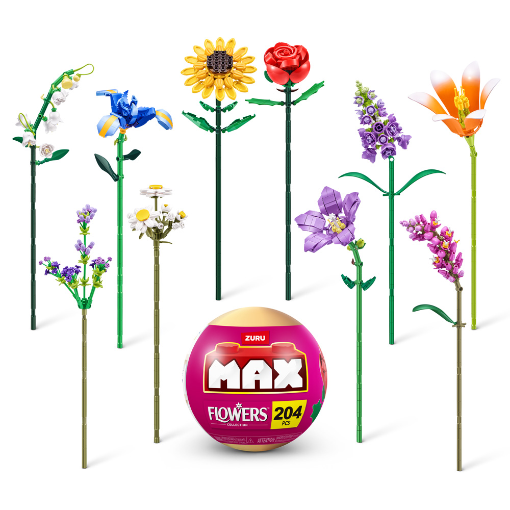 MAX積木膠囊-朵朵花兒系列 隨機二顆