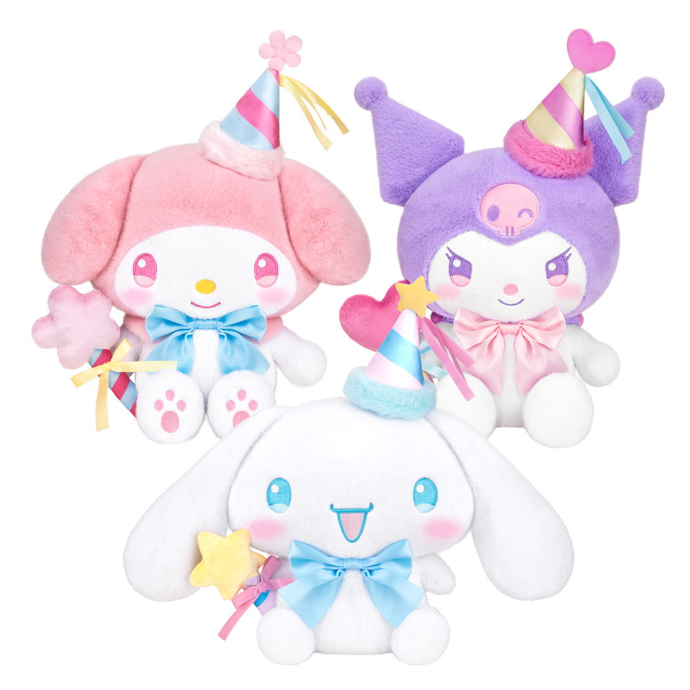 Sanrio 三麗鷗 絨毛-魔法許願-酷洛米/美樂蒂/大耳狗