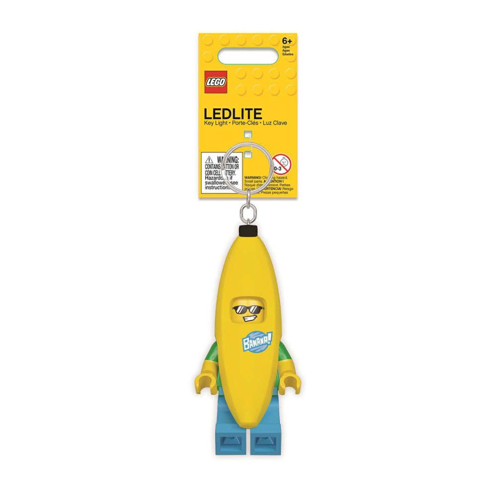 LEGO 樂高 LGL-KE118 香蕉人鑰匙圈燈