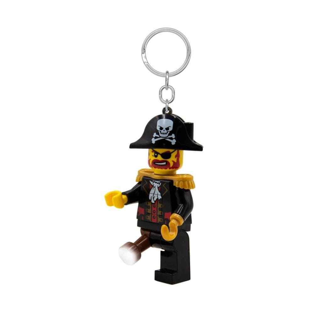 LEGO 樂高 LGL-KE23H 紅鬍子海盜船長鑰匙圈燈