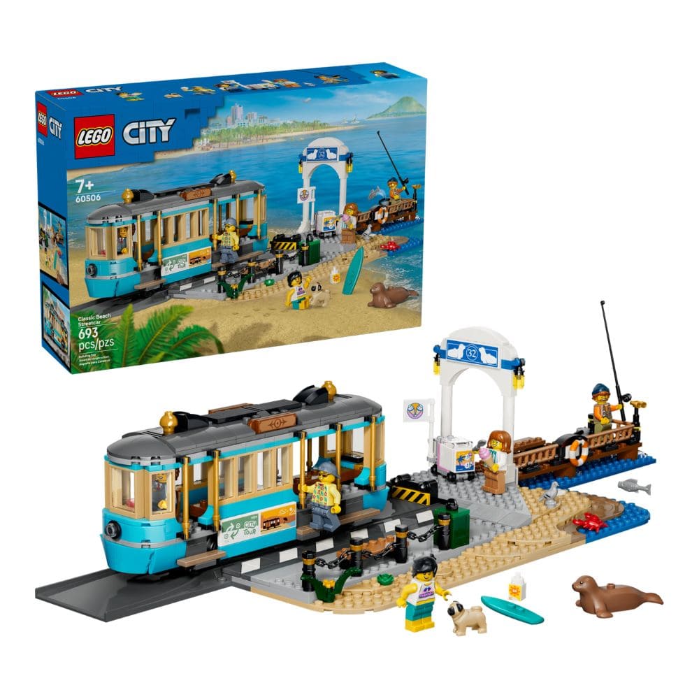 LEGO 樂高 60506 經典海灘路面電車