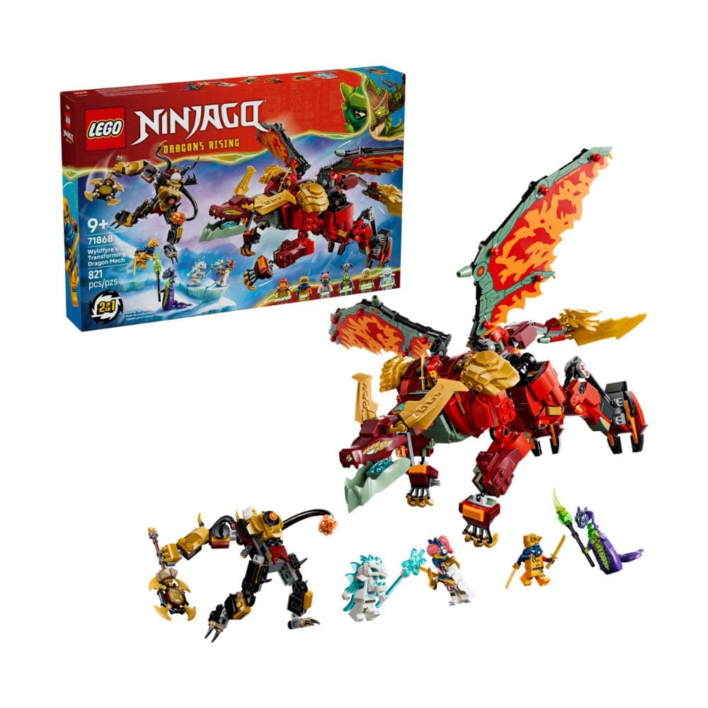 LEGO 樂高 71868 野火的變形猛龍機械人