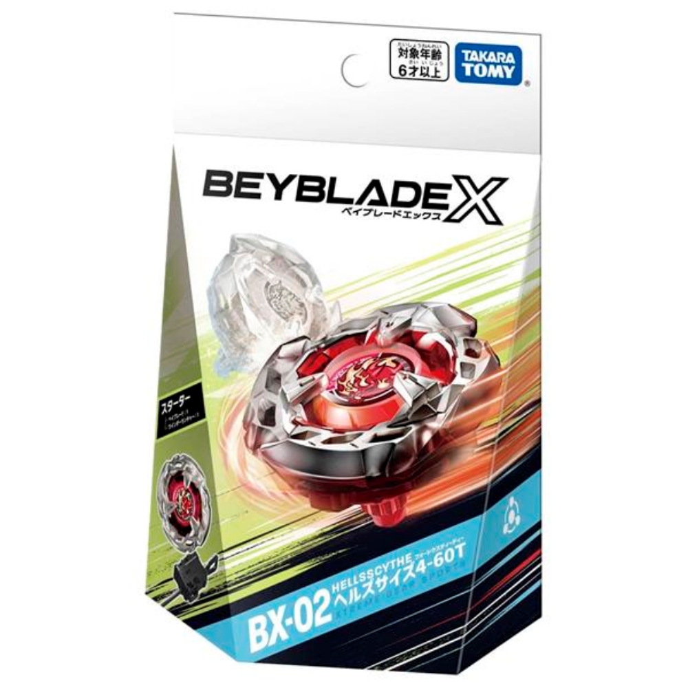 日本戰鬥陀螺BX-02 惡魔紅鐮BB91039 BEYBLADE X公司貨TAKARA TOMY