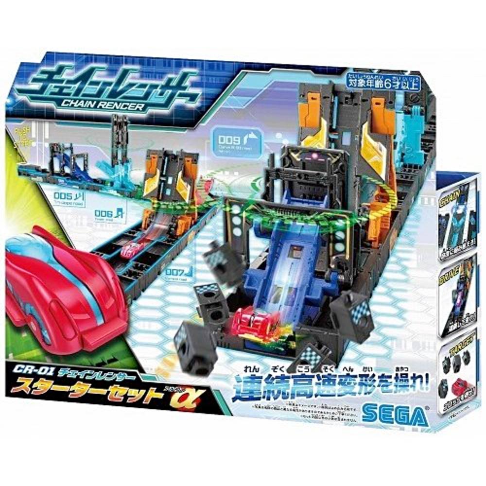 日本 超連鎖飛車 CR-01 激速軌道基本組 SG80537 SEGA TOYS原廠公司貨