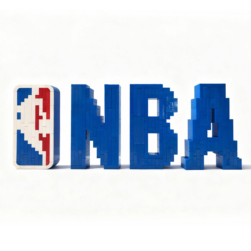 NBA 大LOGO積木