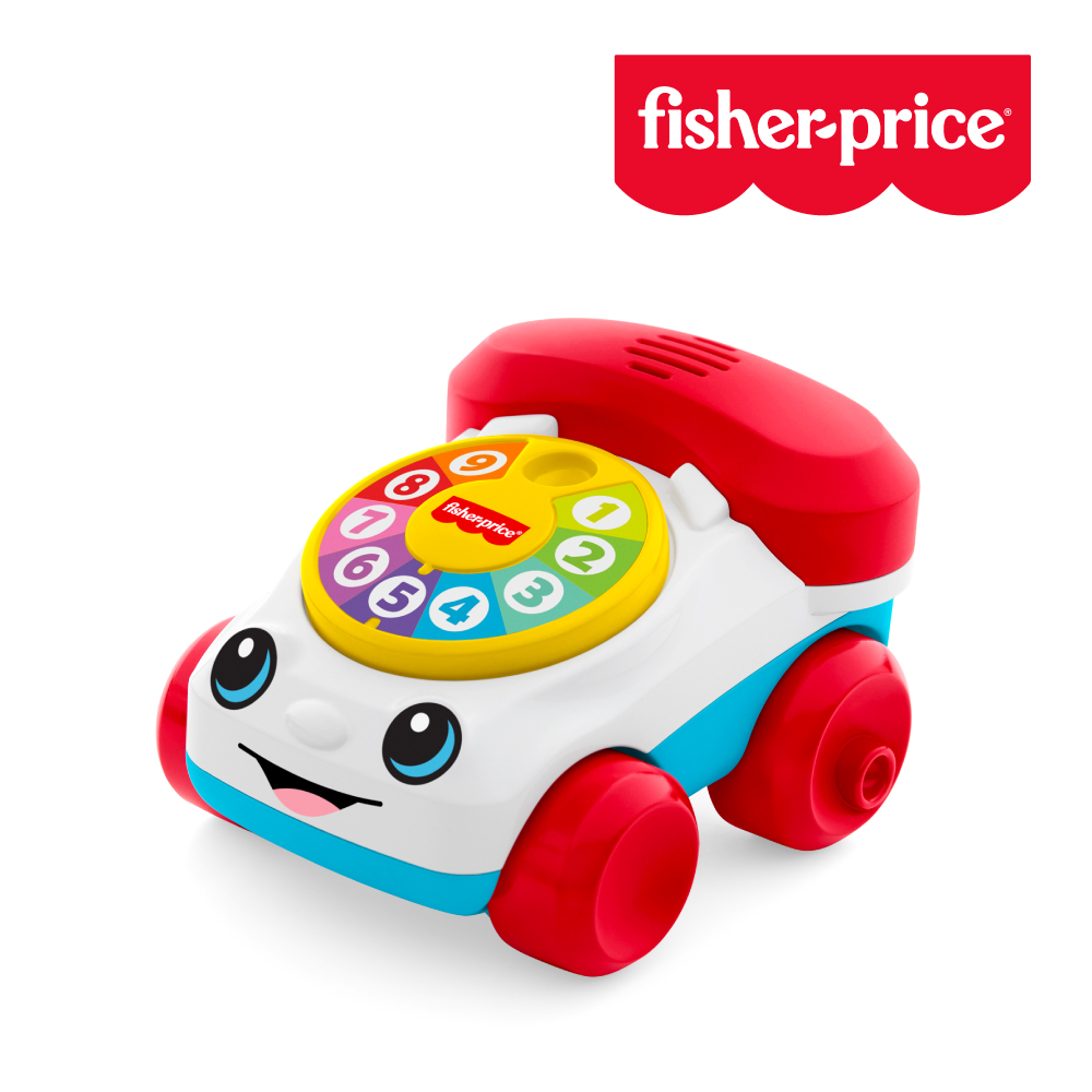 Fisher-Price 費雪牌 【奇哥】費雪 經典可愛電話嚕嚕車