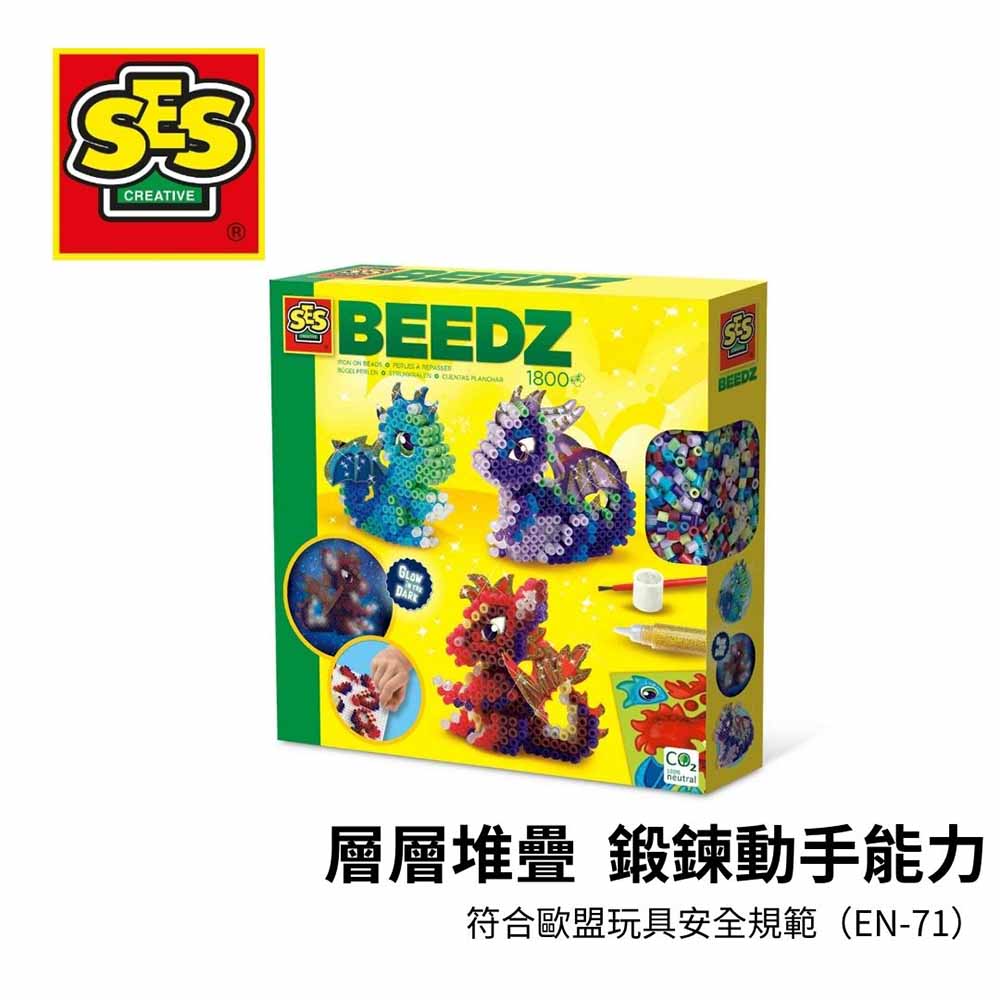 SES DIY手作-神龍冒險隊3D立體拼豆(1800顆)-06208