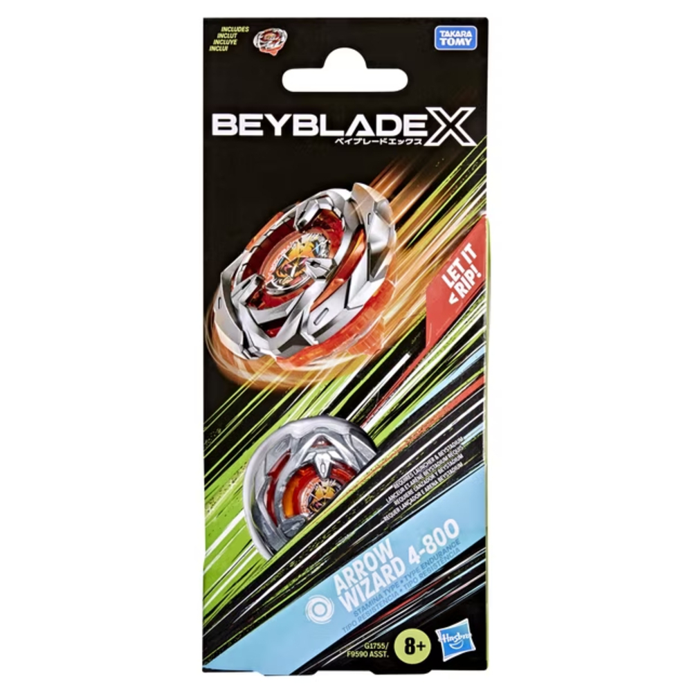 TAKARA TOMY Beyblade X 戰鬥陀螺X BX-05 魔導幻箭 魔法箭 巫師之箭 4-80O 組裝強化包 (美版)