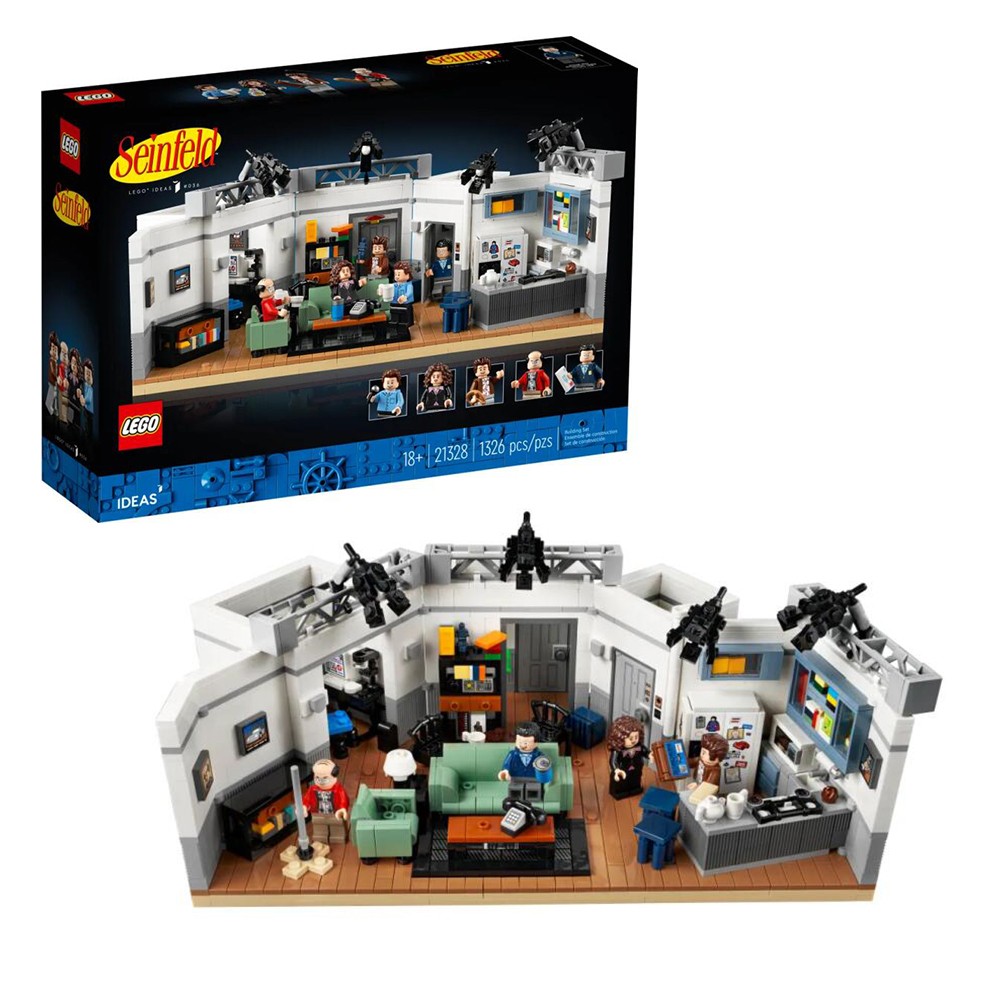 LEGO 樂高 積木 IDEAS 系列 歡樂單身派對 A show about NOTHING 21328 w