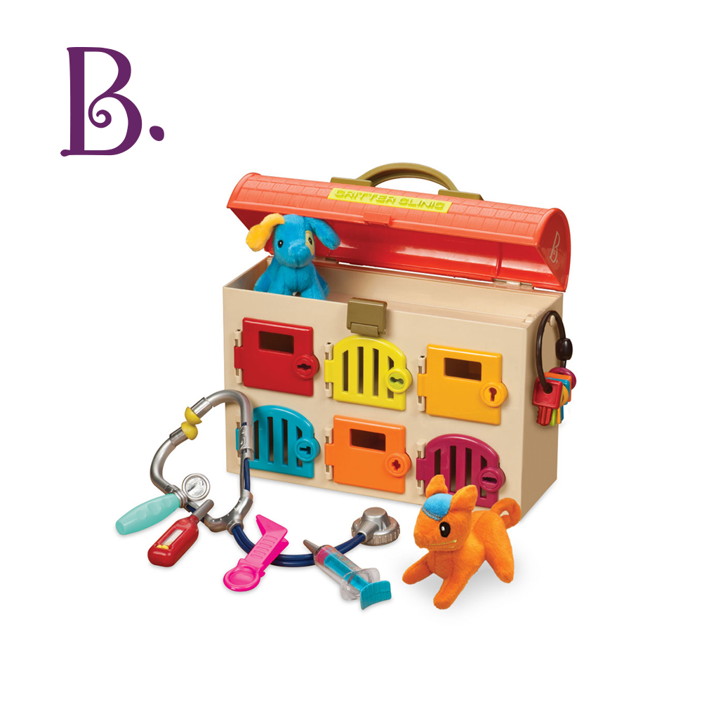 美國【B.Toys】可麗特寵物診所(芬達橘)