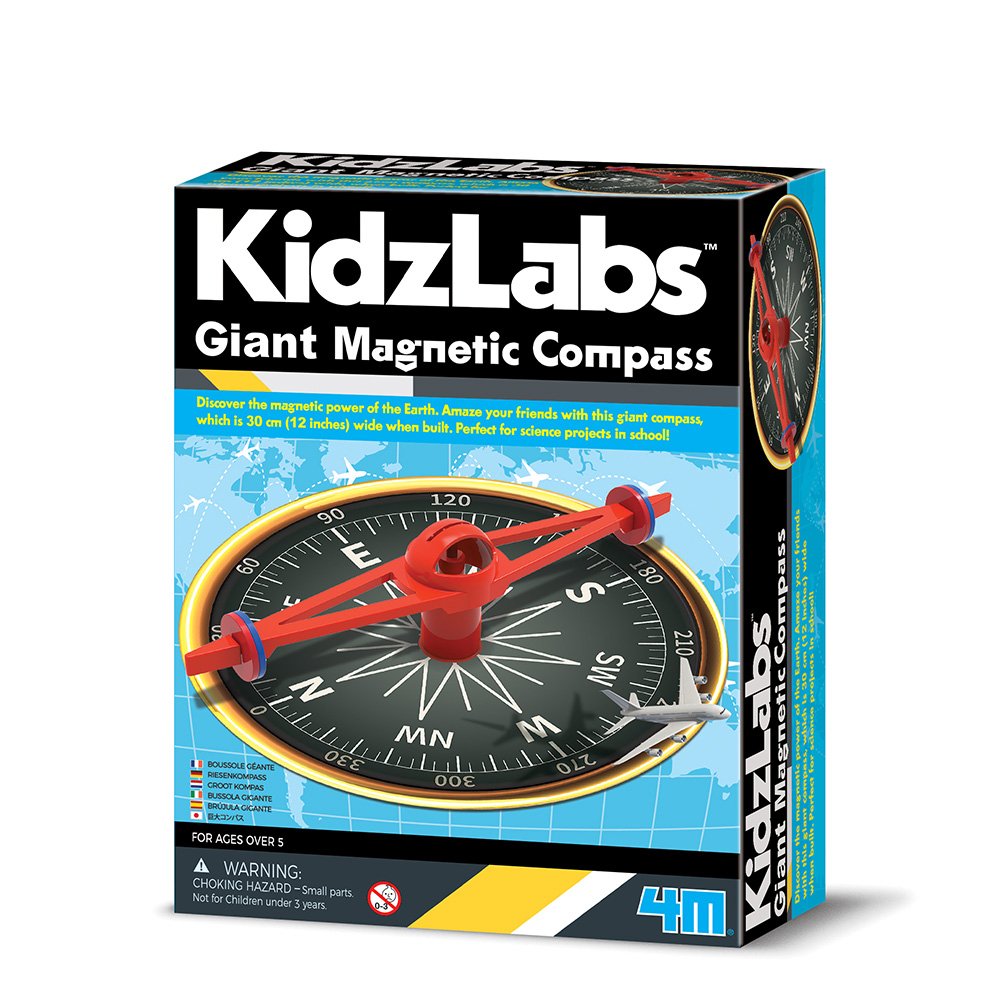 賽先生科學工廠4M STEAM 磁力大羅盤giant magnetic compass - PChome 24h購物