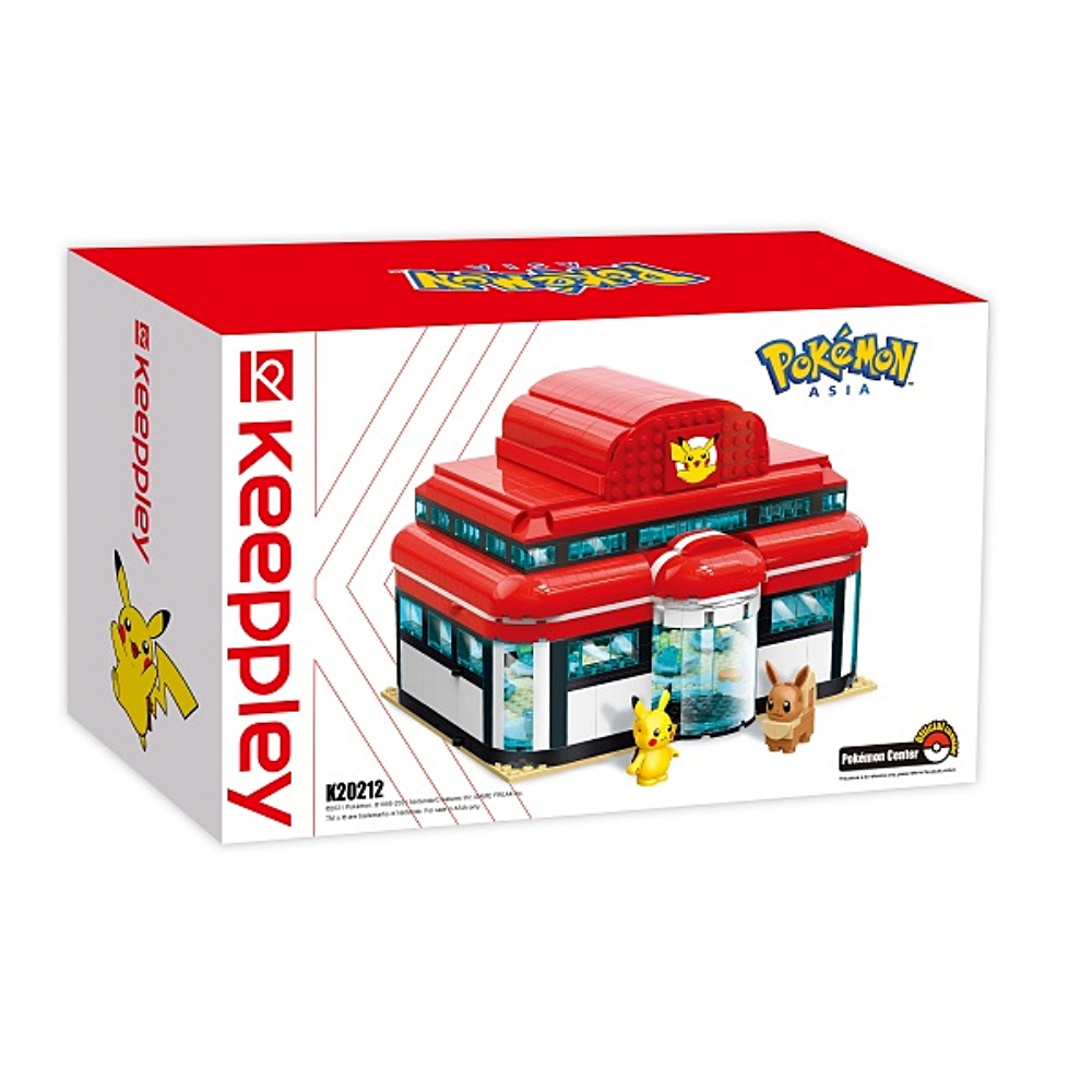 Pokémon 寶可夢 Qman 啟蒙積木 寶可夢中心積木 QM46294 原廠公司貨