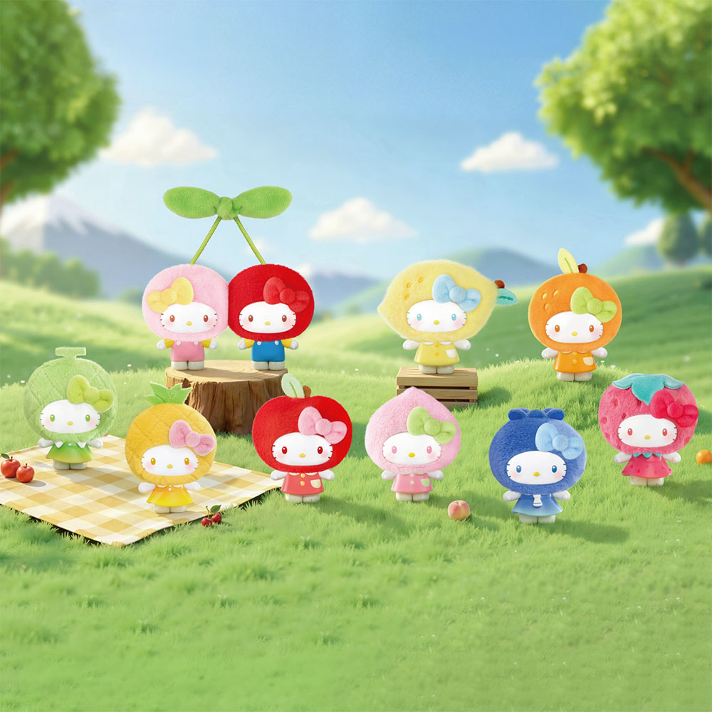 YENDAR 研達 三麗鷗HELLO KITTY 水果屋系列盲盒[8入/中盒]