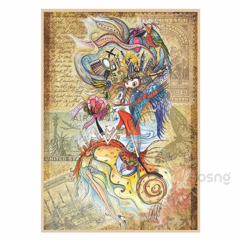 【好森HoSng】環遊世界的切爾克斯女孩|1500片拼圖 Anatolian