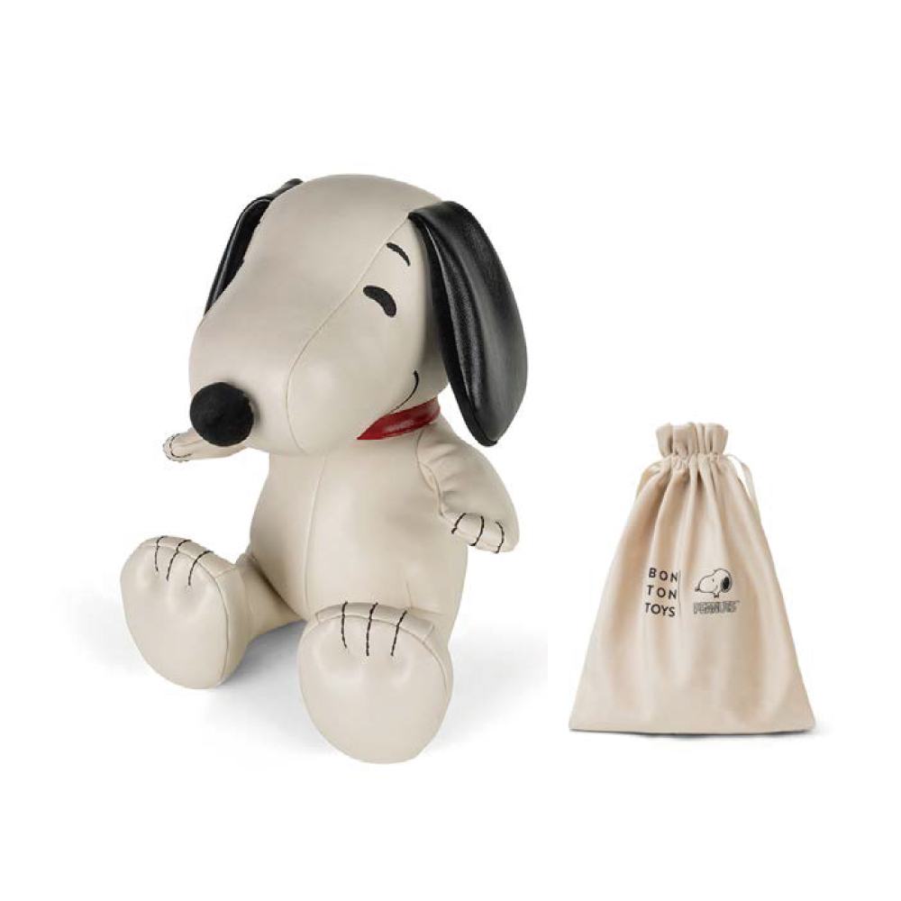 BON TON TOYS Snoopy史努比書擋-奶油 27cm