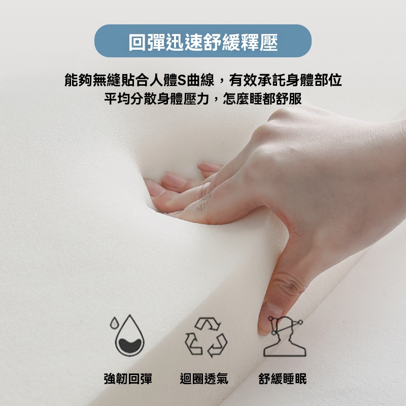 【伊達】乳膠床墊 榻榻米墊子 床墊 酒店加厚褥子 租房軟墊 家用雙人床墊 學生宿舍 回彈迅速 舒緩解壓