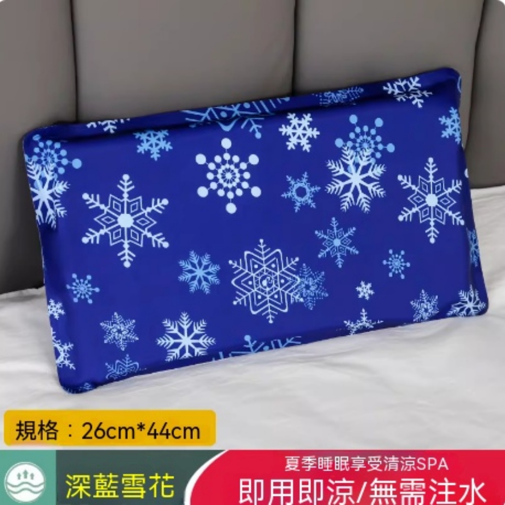 德國冰枕水枕頭降溫散熱墊免注水兩用大號睡枕成人午休護頸椎枕頭