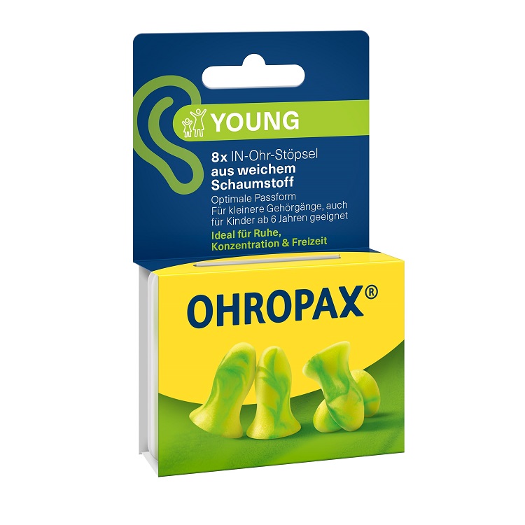 德國 Ohropax Mini Soft 隔音消音抗噪舒適耳塞 CE歐盟認證