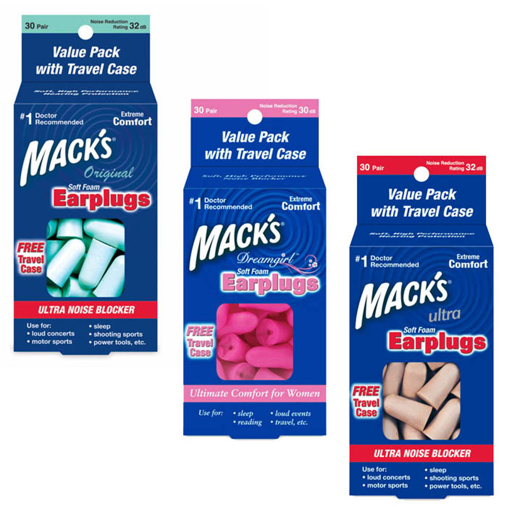 Mack's 美國 Macks 泡棉耳塞 30副裝