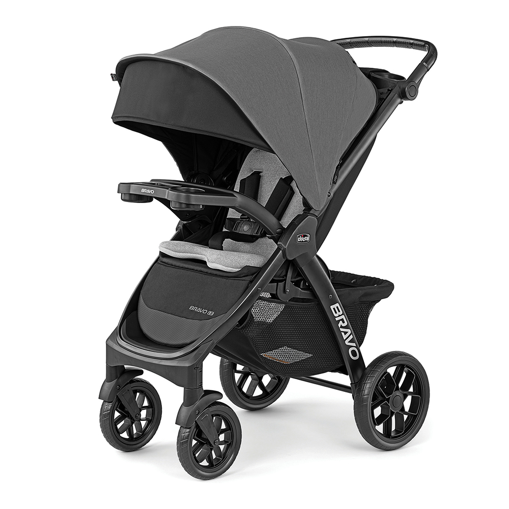 chicco Bravo極致完美手推車風尚版-玄鐵灰