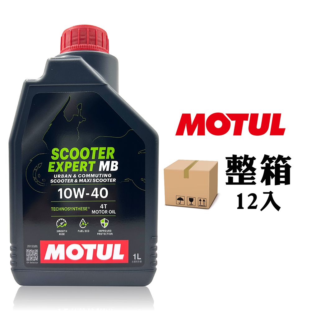 MOTUL SCOOTER POWER LE MB 4T 5W40 速克達全合成機油1L【整箱20罐