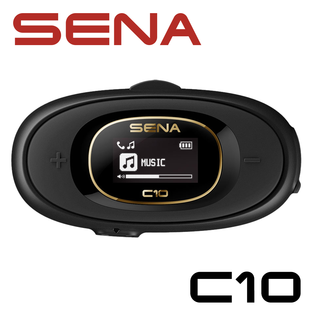 SENA C10 十項全能的安全帽藍芽 機車藍牙耳機