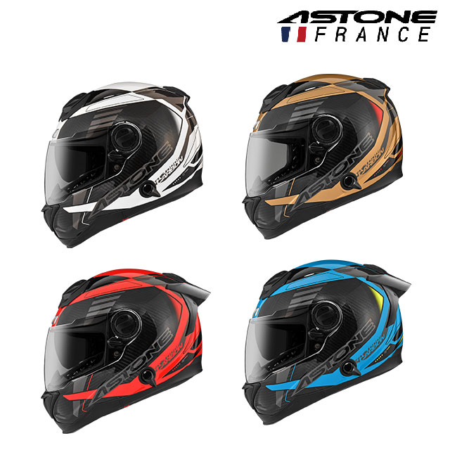 ASTONE GT-1000F AC12 碳纖維全罩式安全帽