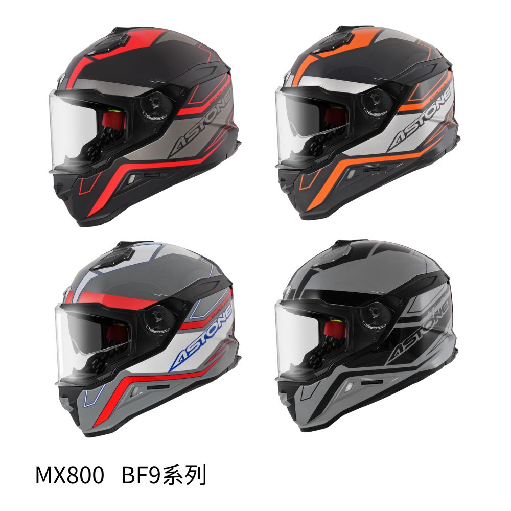 ASTONE MX800B 系列 彩繪款 全罩式安全帽
