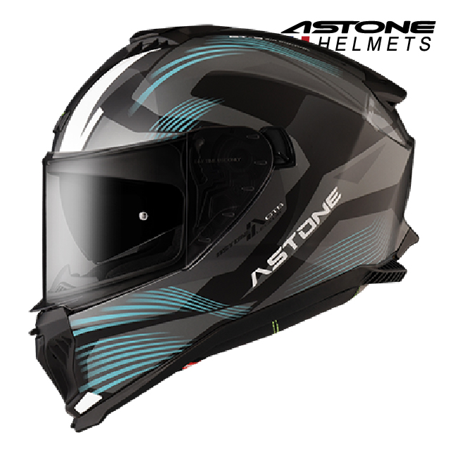 ASTONE GT6 YB3 全罩式安全帽 黑/藍 消光黑/紅 白/紅 內墨鏡 內襯可拆洗 眼鏡溝 藍芽耳機 金屬排扣