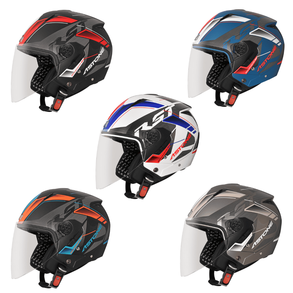 RST AQ9 3/4 半罩式安全帽