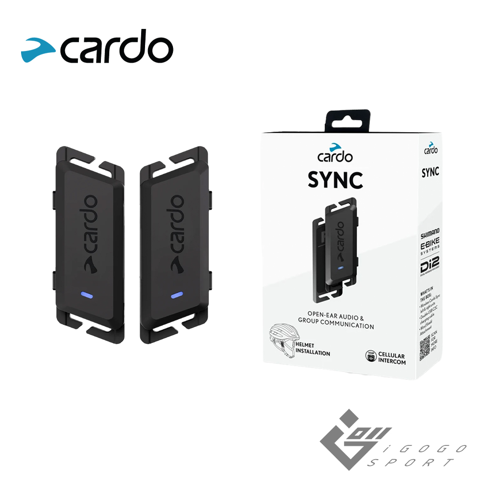 Cardo Sync 開放式自行車通訊耳機