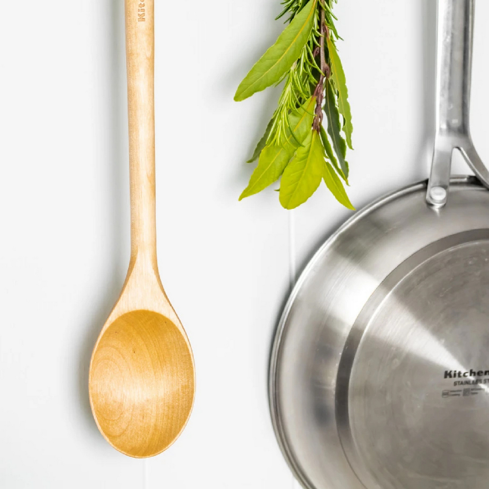 KitchenAid 美國 樺木料理匙(32.5cm) / 湯匙 攪拌匙 攪拌杓 料理杓 煎匙