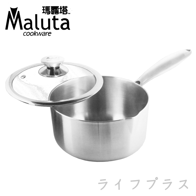 Maluta 瑪露塔 【一品川流】 七層316不鏽鋼深型油炸鍋(單柄)-20cm