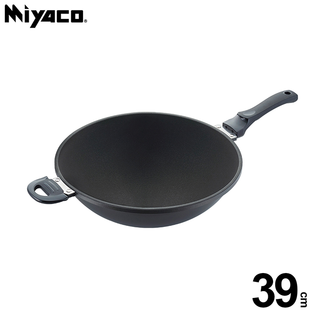 MIYACO 米雅可 陶瓷不沾炒鍋 39cm (無蓋)