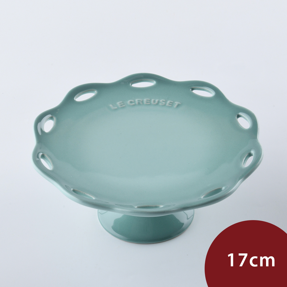 LE CREUSET 蛋糕架 17cm 悠然綠