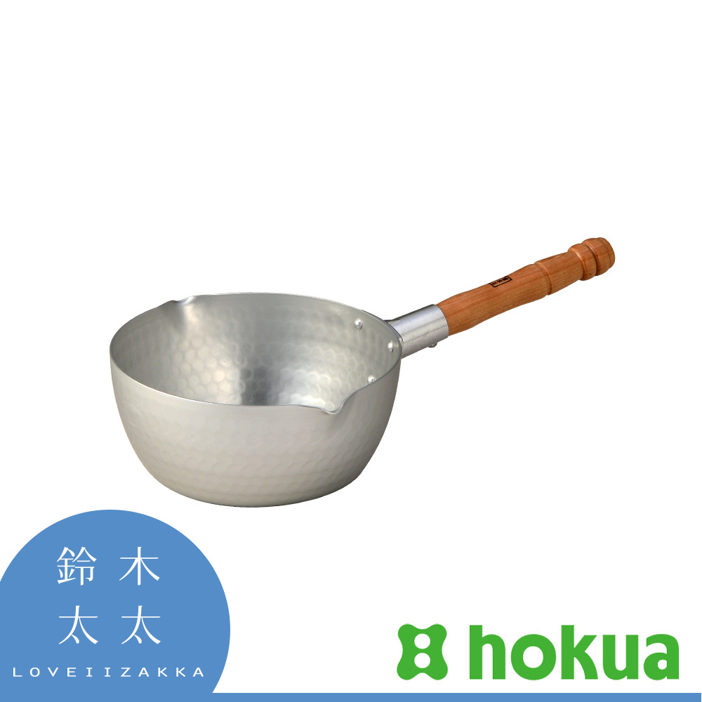 hokua 日本北陸 職人槌目雪平鍋-20cm(鈴木太太公司貨)