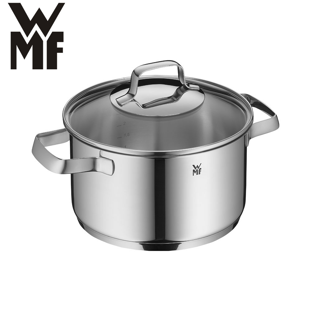 WMF 德國- profiselect 24cm 5.7L 雙耳燉鍋(含耐熱玻璃鍋蓋) - PChome