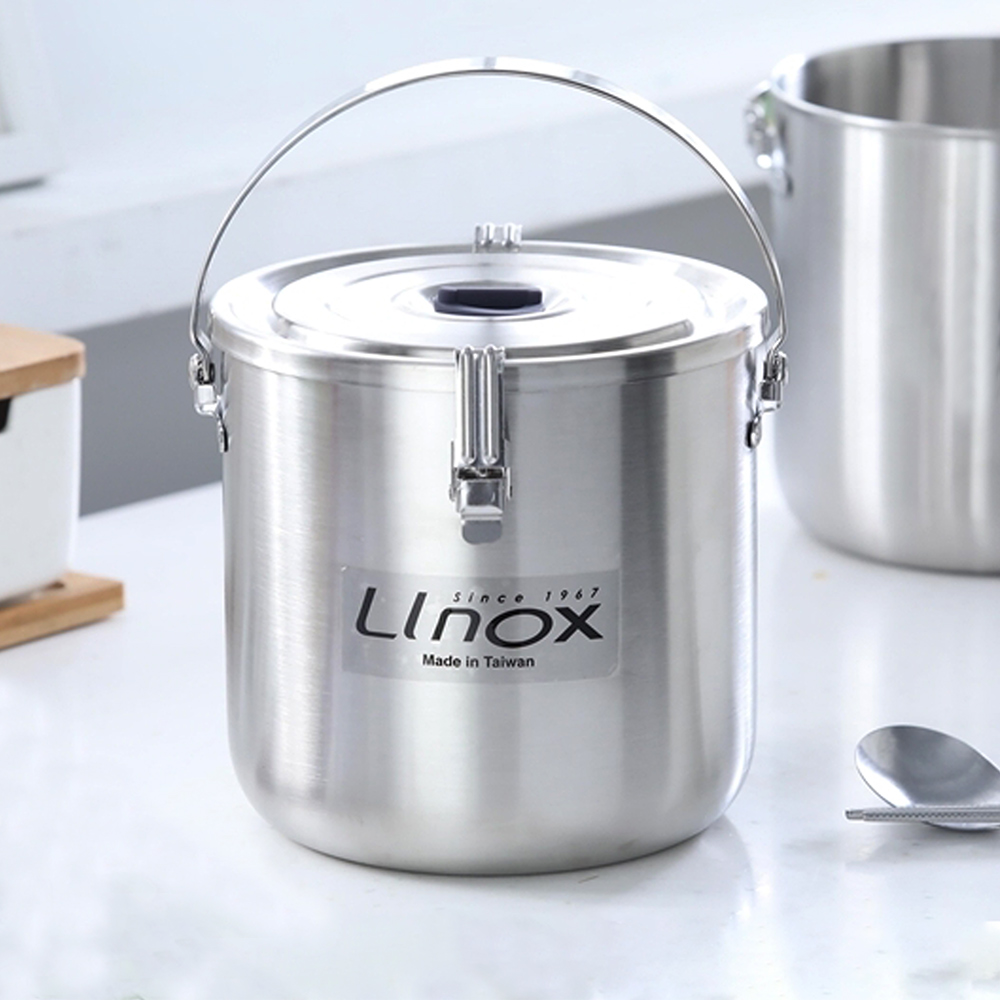 一品川流 LINOX316不鏽鋼防溢密封提鍋-大-18cm