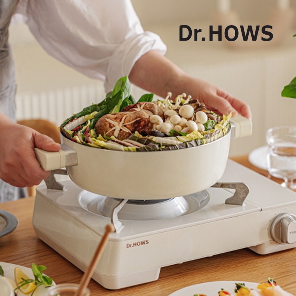 Dr.HOWS LUMI 雙耳湯鍋(附鍋勺24cm)