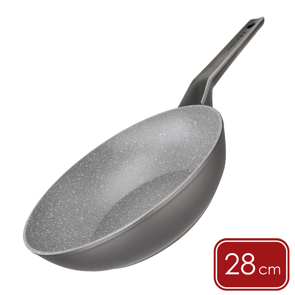 PEDRINI 義大利 MiaFull不沾炒鍋(28cm) / 中華炒鍋 不沾鍋 IH爐適用 可機洗 洗碗機可洗
