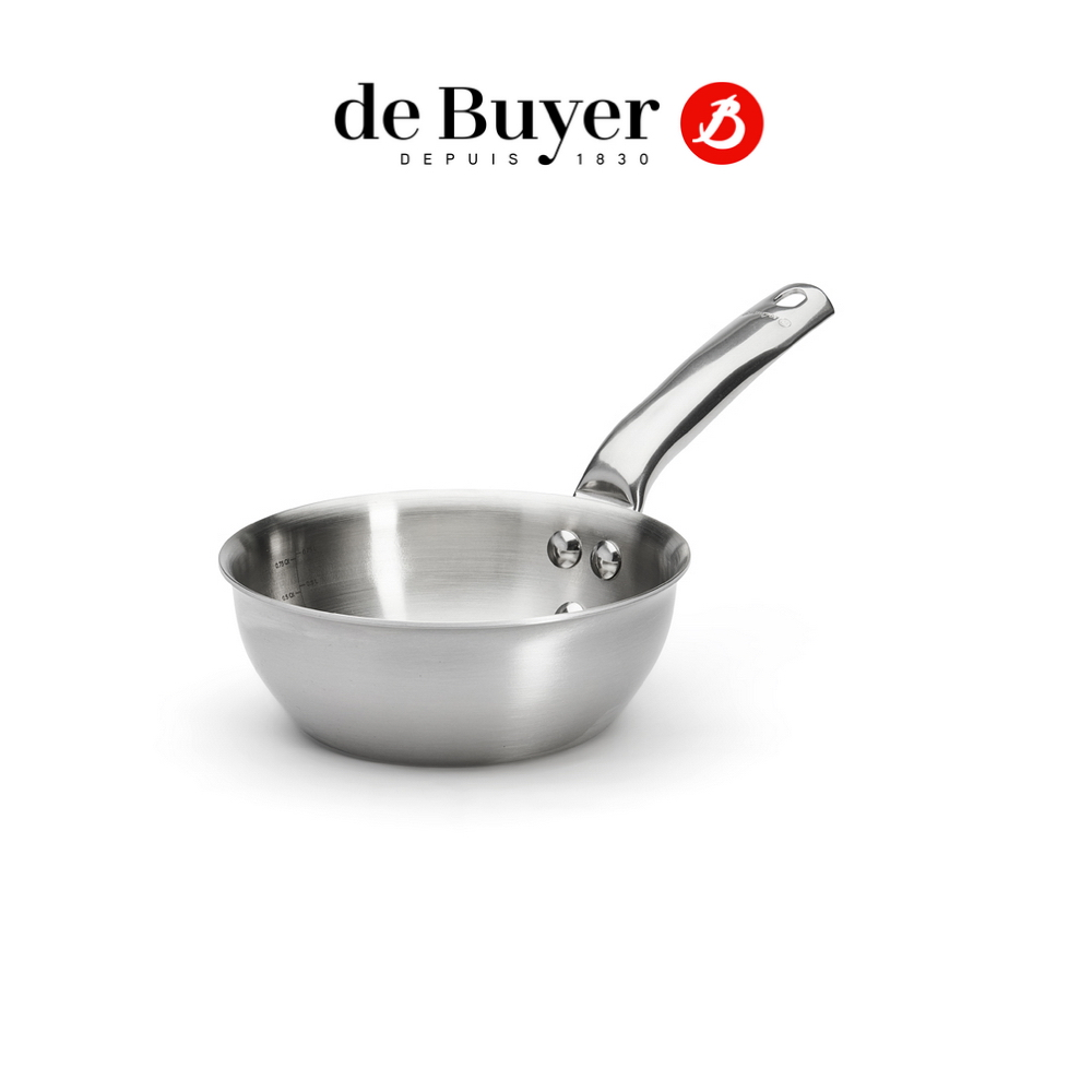 de Buyer 畢耶 Alchimy系列 3層複合不鏽鋼深炒鍋/萬用鍋20cm