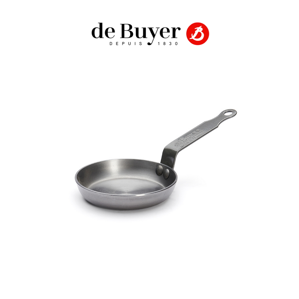 de Buyer 畢耶 原礦蜂蠟系列 迷你煎蛋/鬆餅鍋12cm