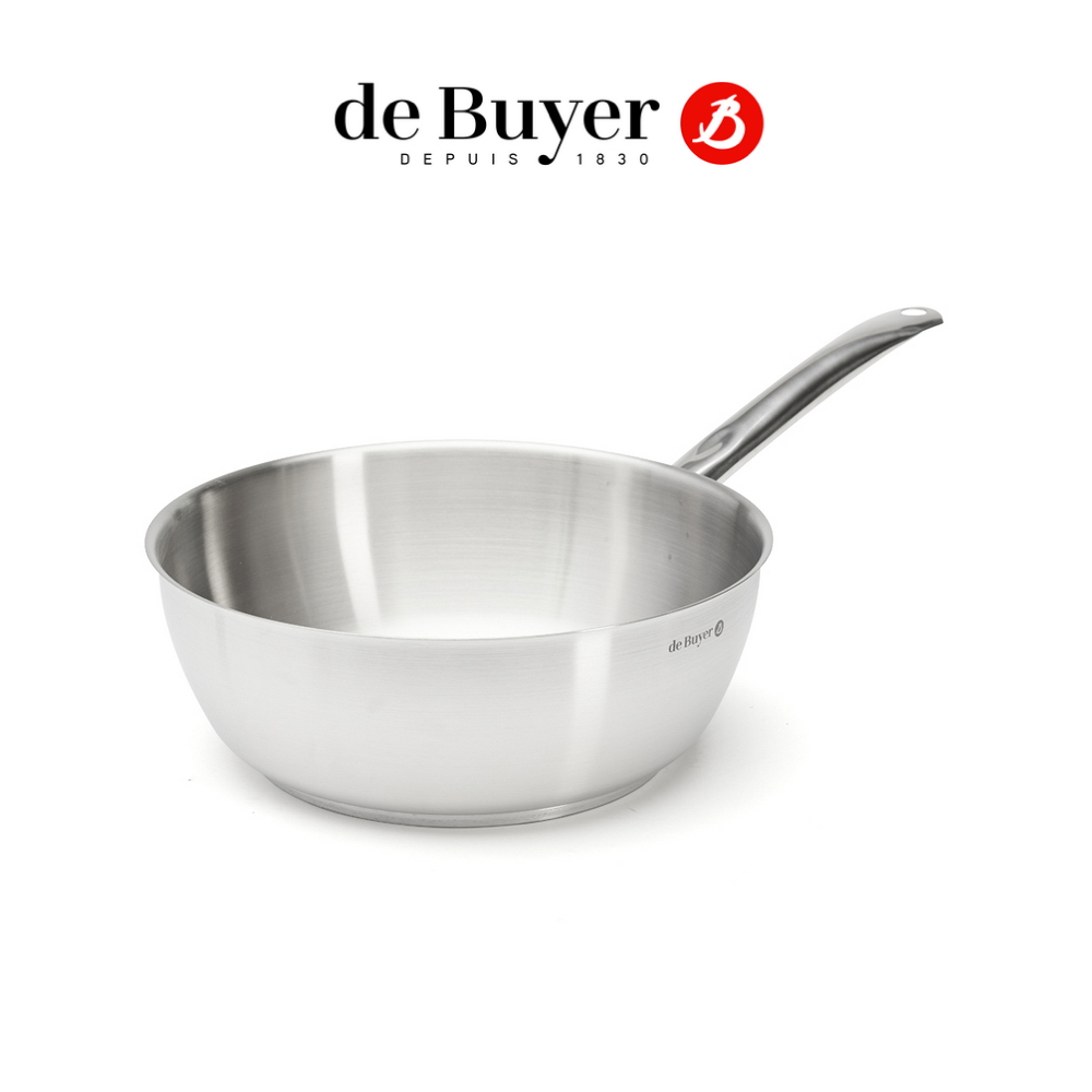 de Buyer 畢耶 PrimAppety系列 不鏽鋼單柄萬用鍋28cm